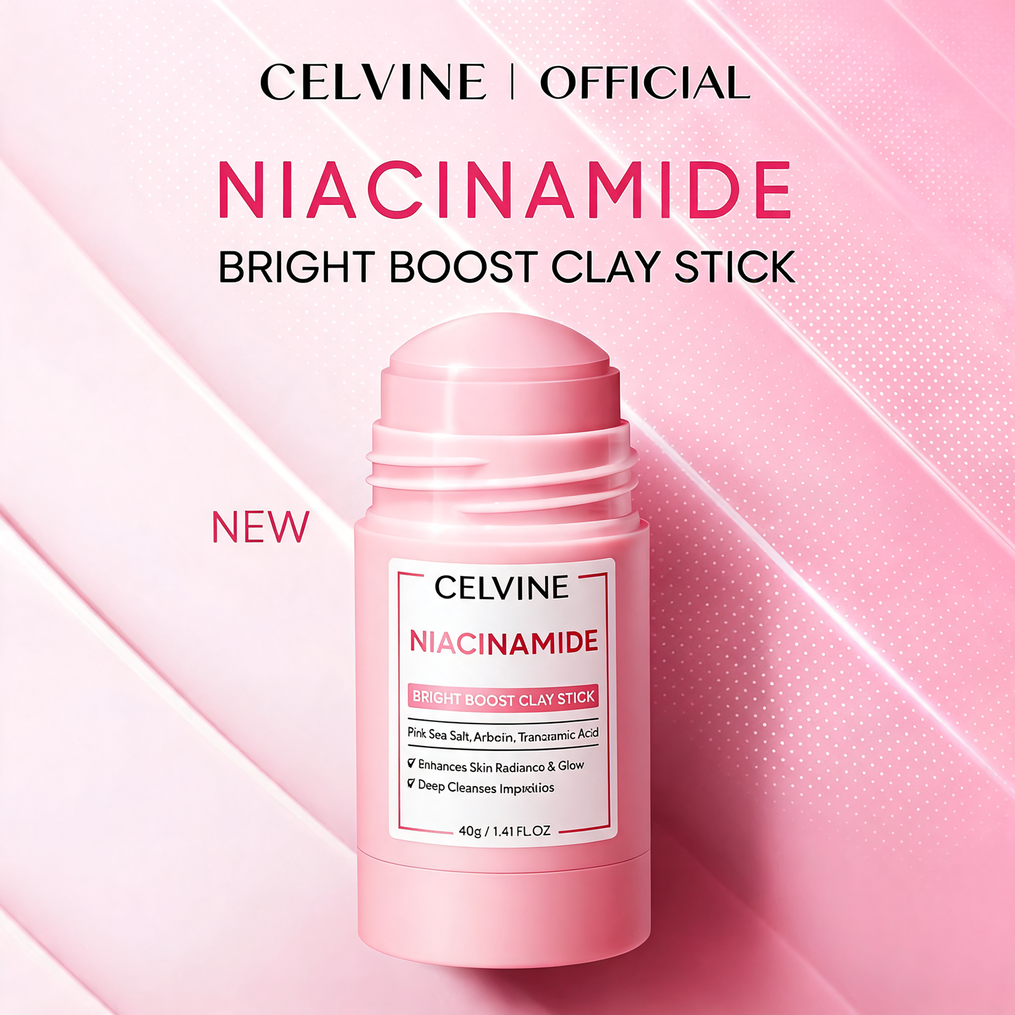 Celvine Clay Stick Masks